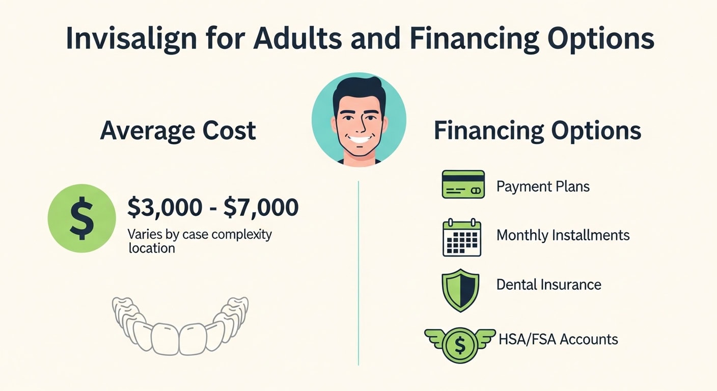 Invisalign for Adults: Average Cost and Financing Options